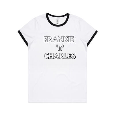 Women's Frankie 'n' Charles Ringer T-Shirt Thumbnail